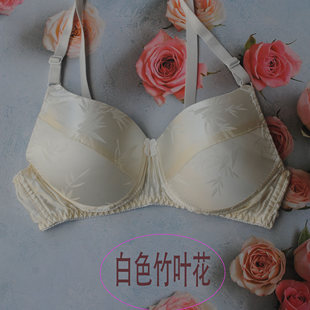 厂家直销春姿鸟双面桑蚕丝薄款无钢圈胸罩B罩杯运动保健透气文胸