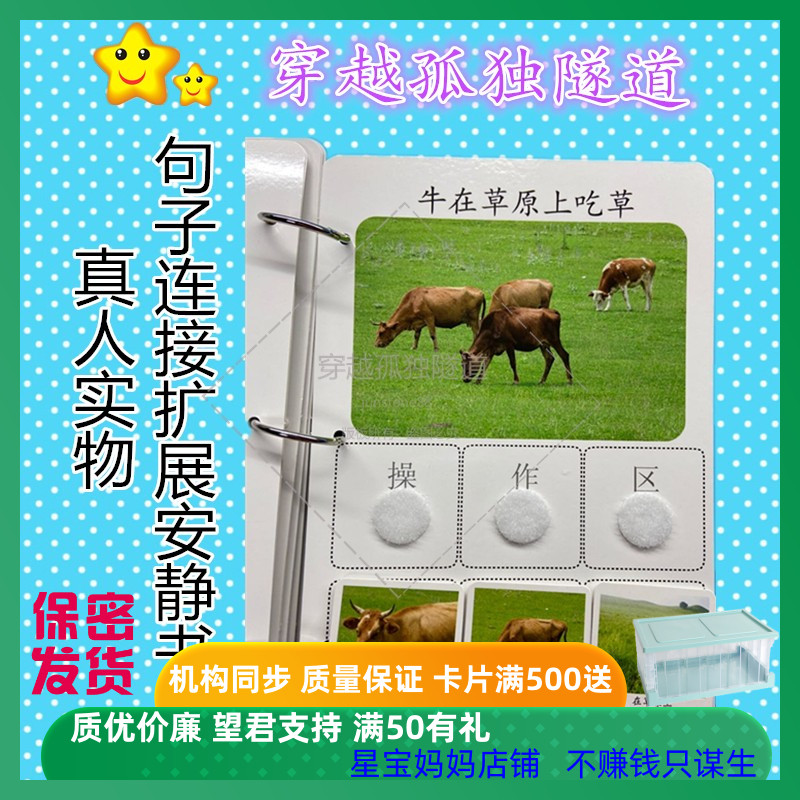 语言发育迟缓安静书句子训练