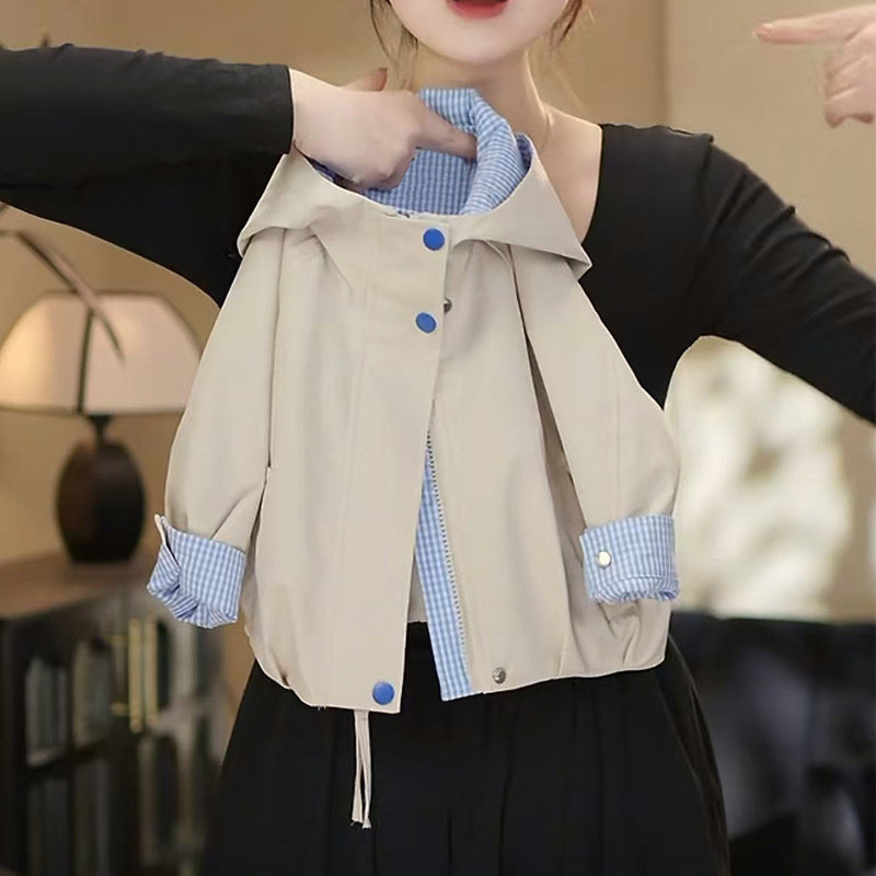 女童外套春秋款2026新款洋气时髦春装儿童女宝宝童装外套春季上衣