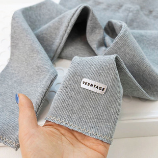 女童打底裤春秋薄款2026新款裤子外穿纯棉洋气白色弹力儿童休闲裤