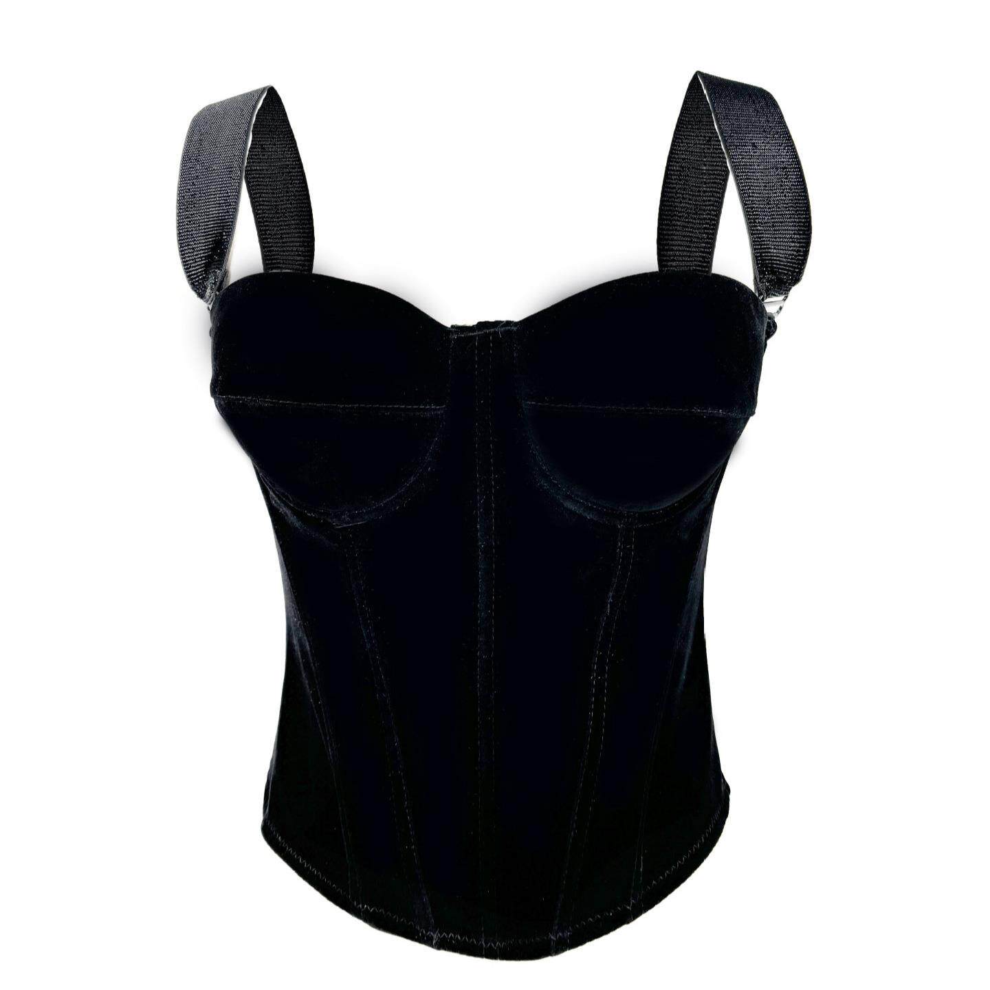 Outer-wear fishbone corset camisole高级感内搭