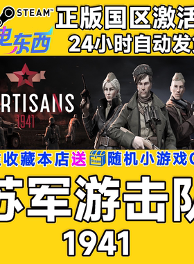 steam正版游戏 苏军游击队1941 Partisans 1941 国区激活码CDK