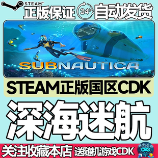 Steam正版 深海迷航 美丽水世界 国区激活码cdk Subnautica