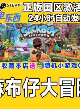 steam正版游戏 麻布仔大冒险  Sackboy A Big Adventure  国区CDK