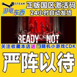 严阵以待Ready Not 沸点DLC有售 CDK steam正版 国区激活码 游戏
