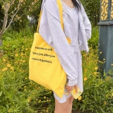 Тонкий шоппер, вместительный и большой тканевый мешок, английский