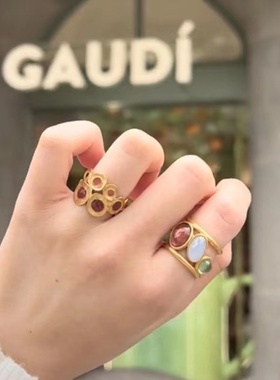 文艺风巴特罗之家活口戒指西班牙