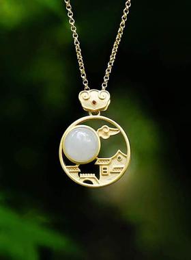 小众时尚设计气质百搭项链古典古