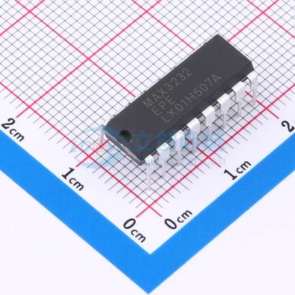 MAX3232EPE(LX) DIP-16 RS232芯片
