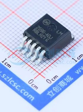 LM2596DSADJG D2PAK-5 DC-DC电源芯片