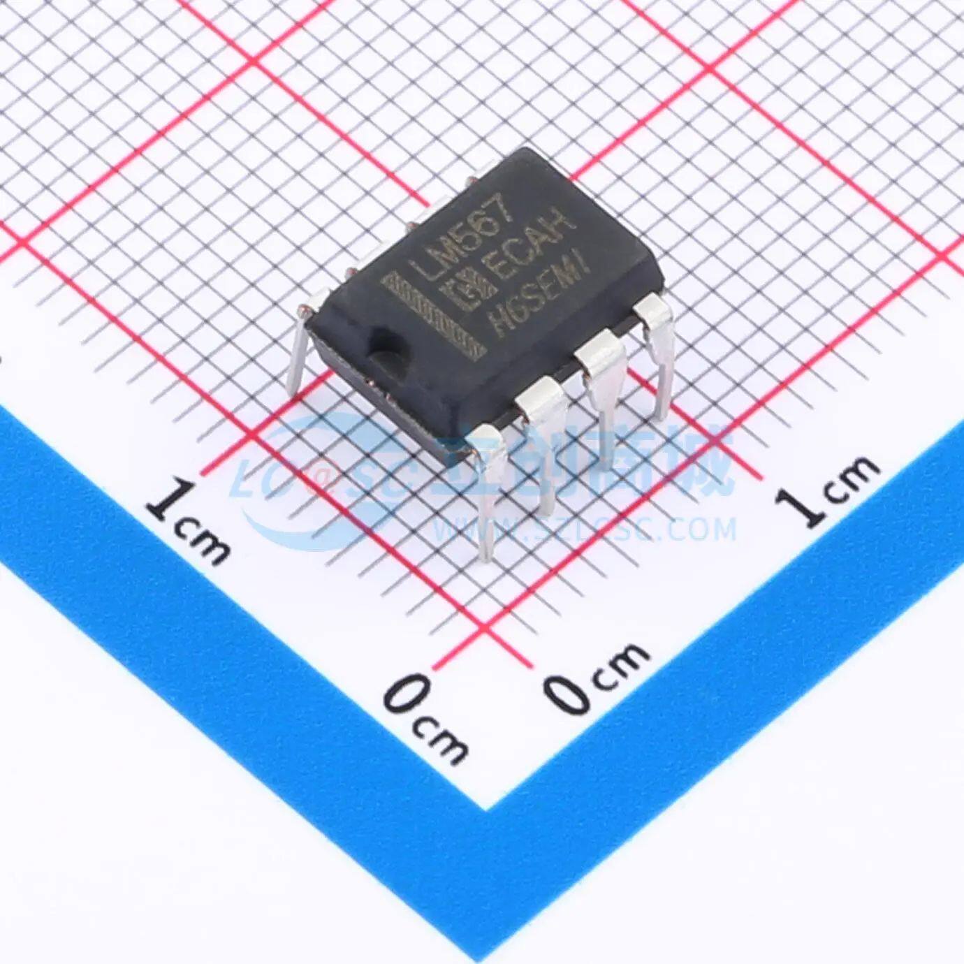 LM567N DIP-8 信号开关/编解码器/多路复用器