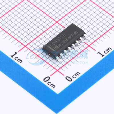 CD4511BM/TR SOP-16 信号开关/编解码器/多路复用器