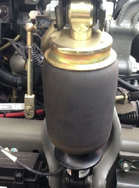 适重汽汕德卡C7H G7驾驶室前悬空气弹簧减震器总成712W41722-6022