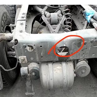 宝梁弯梁 适用重汽豪沃T7H豪瀚汕德卡车架梁元