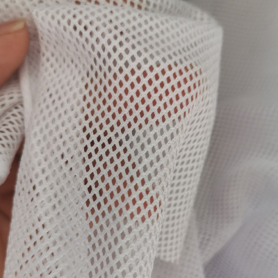 菱形网眼布料经编网布服装软网布