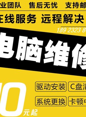 远程win10系统重装电脑维修7黑苹果笔记本mac双安装虚拟机服务M2