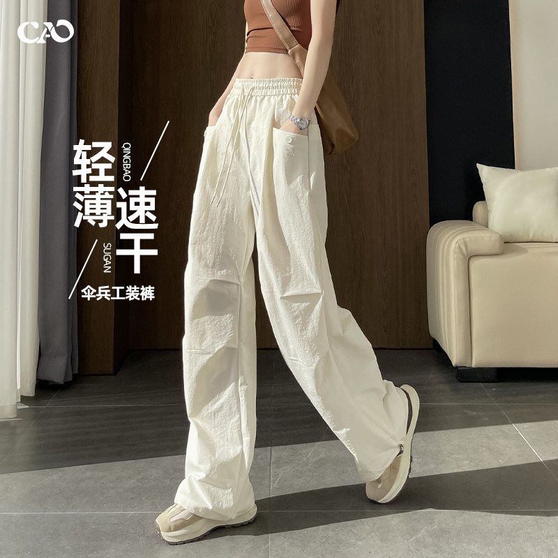 工装裤女款2026夏季新款酷飒风图片