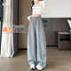弯刀裤 松紧高腰宽松抽绳束脚两穿休闲慵懒香蕉卫裤 女2026春季 新款