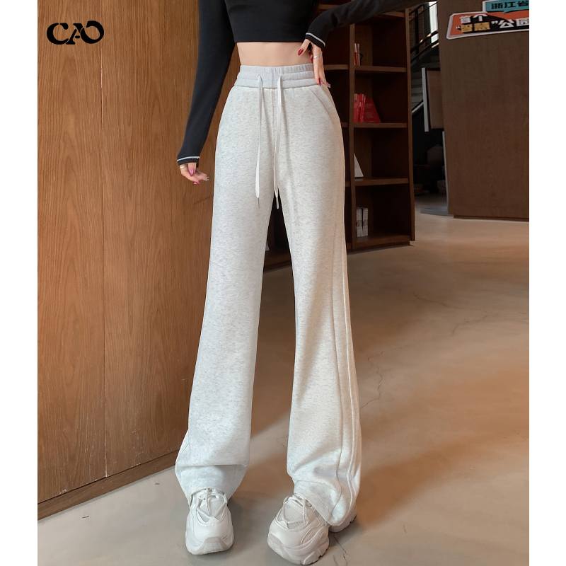 高腰休闲长裤新款休闲裤