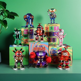 现货万代铁甲小宝卡布达锌合金立体公仔节日生日礼物多款潮玩盲盒