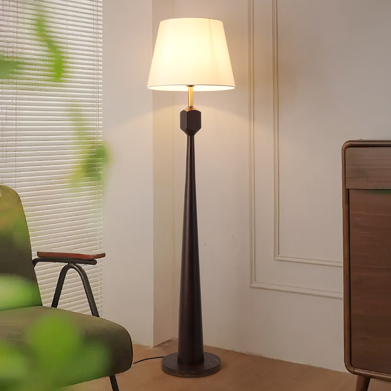 日式落地灯简约客厅卧室立式台灯