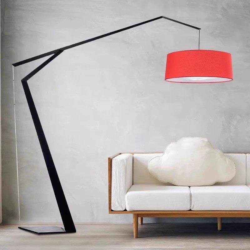 现代简约中古风客厅卧室落地灯设计师样板房酒店民宿装饰落地灯