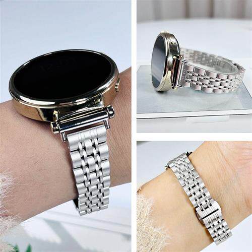 不锈钢表带适d用于华为手表GT4/3新款小蛮腰GT2智能表带watch4/3