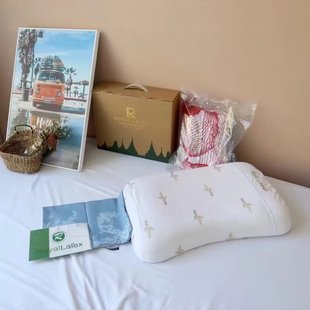 泰国皇家Royal Latex乳胶枕头成人美容平滑枕护肩枕进口天然乳胶