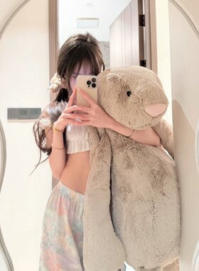 邦尼超大号兔子毛绒玩具