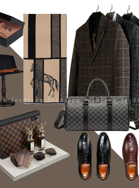 【商务男士衣柜】软装咖色主题