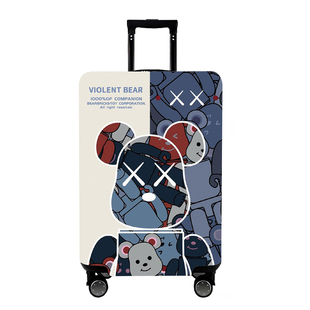 弹力行李箱套旅行箱保护套罩拉杆箱套皮箱套20 29寸耐磨防尘袋