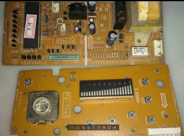 LG微波炉WD850 MG-5588SDTW电脑板6871W2S043A P2-7043 7041