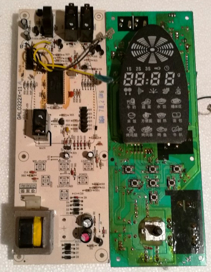 拆机格兰仕微波炉G8023YSL-V3电脑板GAL0322X-11主板控制板电子板