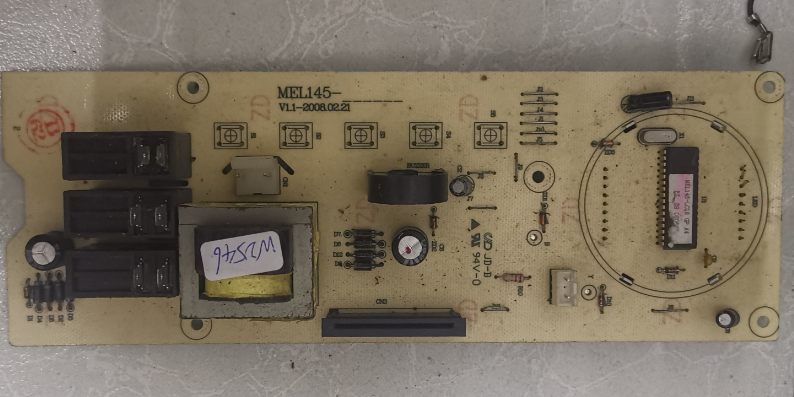 拆机格兰仕微波炉电脑板MEL145-LC18 G80F23DASL-DN(S0)