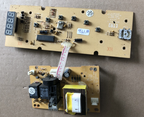 XB2318/TG-P-01 拆机微波炉主板控制板XB2612/TG-D-01