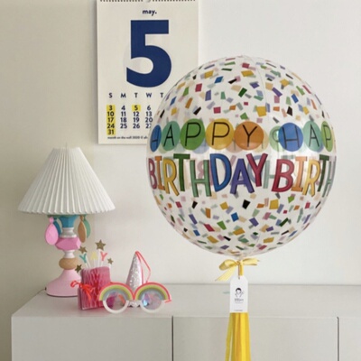 美国进口正圆印花透明波波球