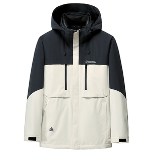 H7590 羽绒服 90绒子户外三防可脱卸内胆情侣款 F527 CC家居控