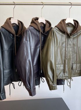 【CC家居控】可拆连帽！美德拉休闲时尚夹克外套 F485 女装 H6732