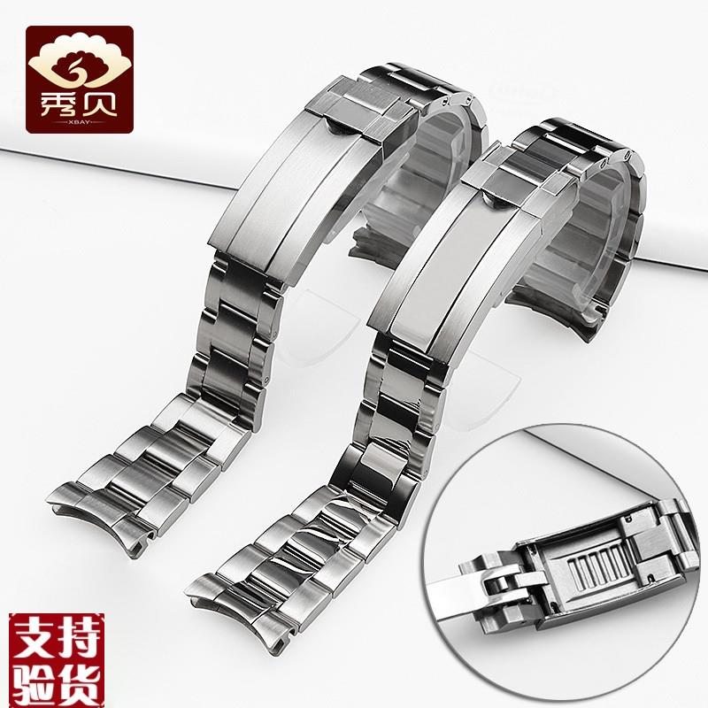 原装适配实心不锈钢带适配劳力士探险家型II表带ROLEX宇宙计型男