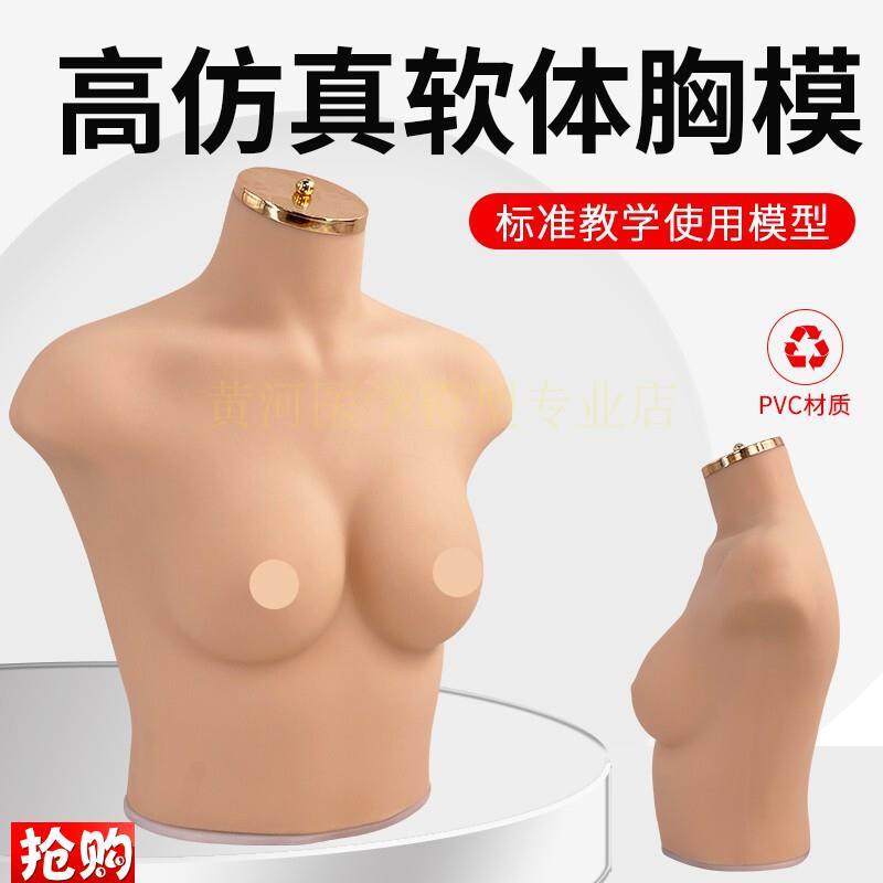 75B/C罩杯内衣模特女胸模软体模特道具仿真人模特W内衣展示模特