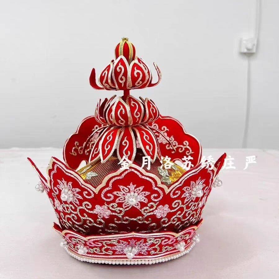 金月洛纯手工苏州宝相花