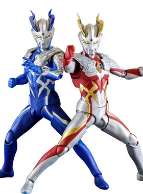 日冕赛罗奥特手办shf超可动泰迦银河捷德凯泽塔人偶玩具模型act曼