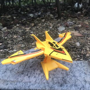 胜利飞燕1号机2号 迪迦奥特飞机带支架 儿童变形玩具发声模型男曼