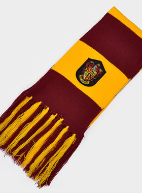 哈利波特联名围巾环球影城围巾儿童学院正版格兰芬多狮院cosplay