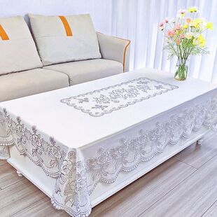 新款茶几桌布长方形防水防烫防油免洗PVC茶几垫加厚塑料餐桌布ins