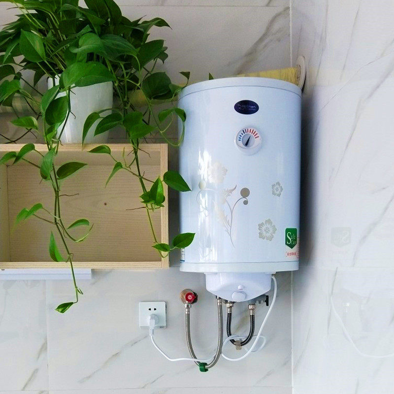 润臣储水式家用电热水器50升立式小型速热30L竖立式100l淋浴器