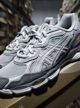亚瑟士ASICS GEL-NYC 1203A383-026男女复古休闲慢跑鞋老爹鞋