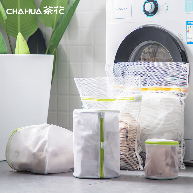 茶花文胸洗衣袋内衣用网眼袜子