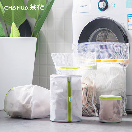 茶花文胸洗衣袋内衣用网眼袜子