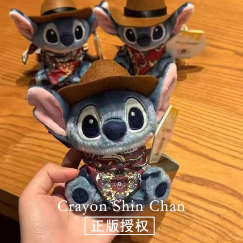 正版史迪仔挂件西部牛仔包包挂饰